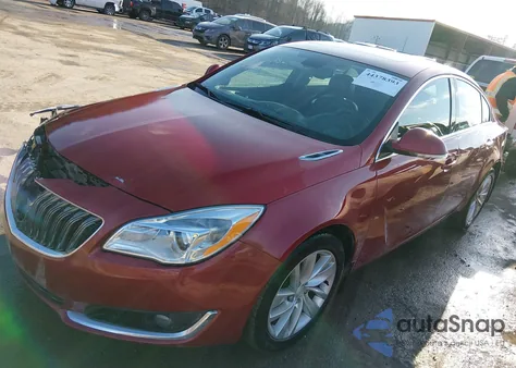 2015 Buick Regal Turbo z USA, uszkodzony, nr VIN 2G4GL5EX7F9177664